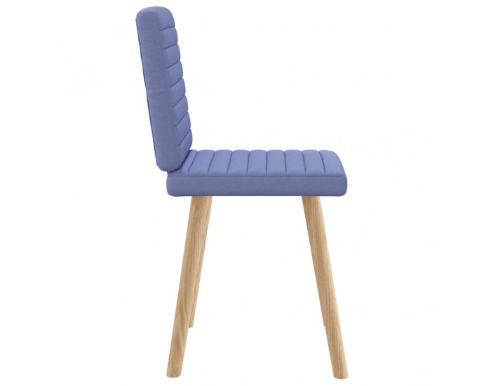 Sonata H Трапезни столове, 2 бр, дънково сини, текстил