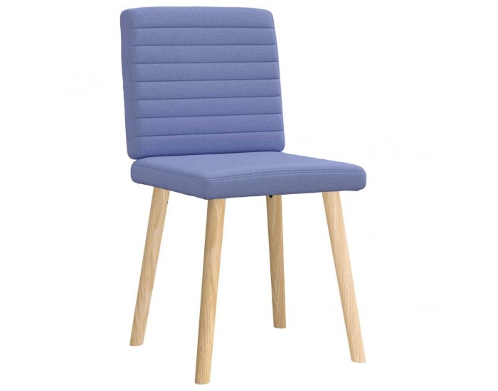 Sonata H Трапезни столове, 2 бр, дънково сини, текстил