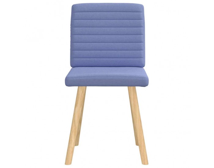 Sonata H Трапезни столове, 2 бр, дънково сини, текстил