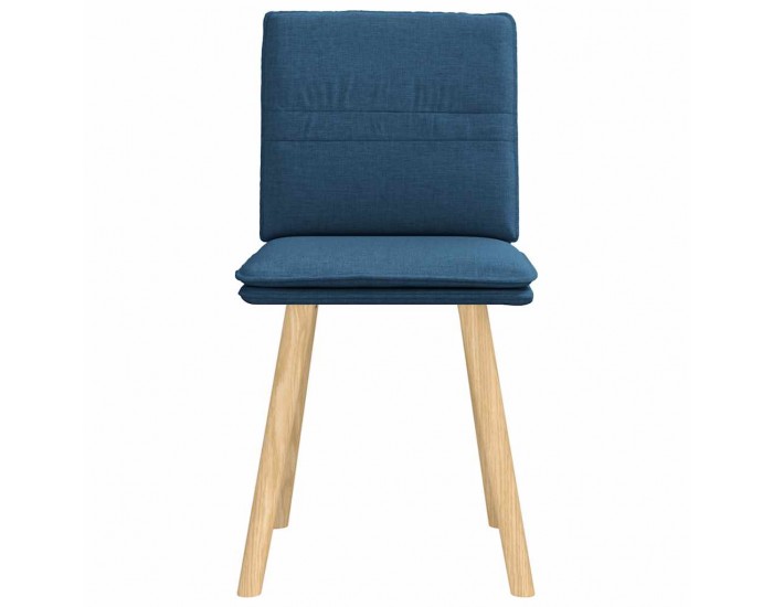 Sonata H Трапезни столове, 2 бр, сини, текстил