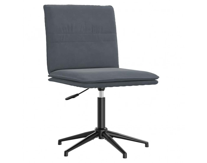 Sonata H Трапезен стол, тъмносив, кадифе