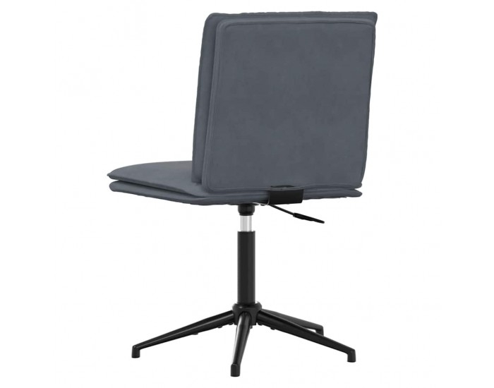 Sonata H Трапезен стол, тъмносив, кадифе