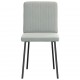 Sonata H Трапезни столове, 2 бр, светлосиви, кадифе