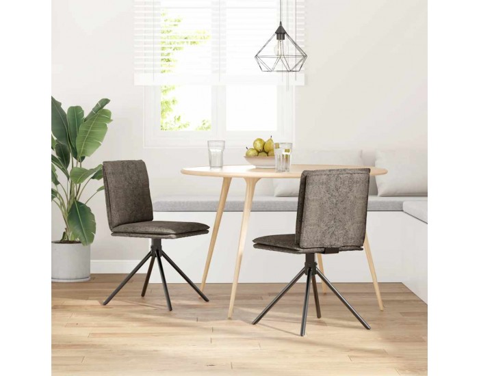 Sonata H Трапезен стол, тъмносив, изкуствен велур