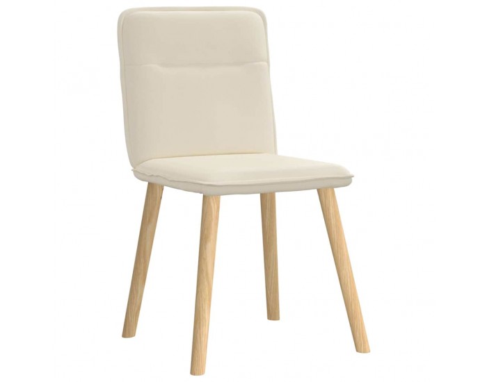 Sonata H Трапезни столове, 6 бр, тапицерия от лен