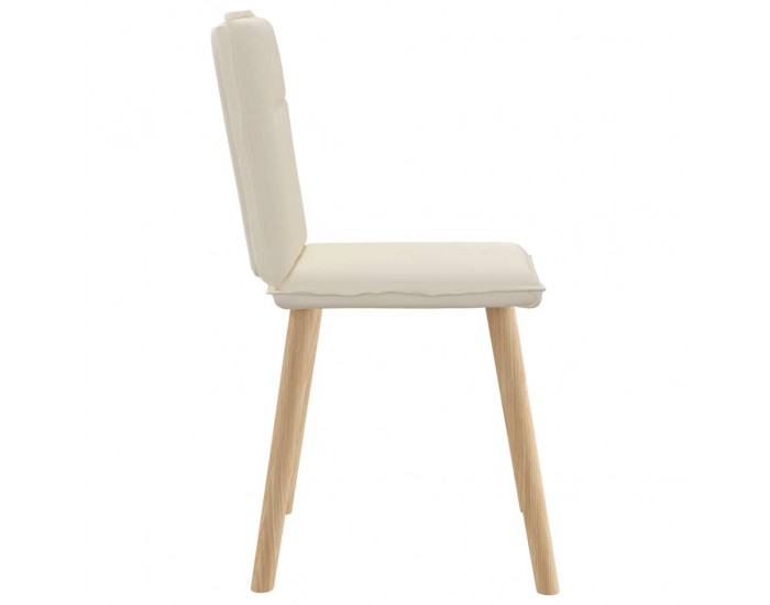 Sonata H Трапезни столове, 6 бр, тапицерия от лен