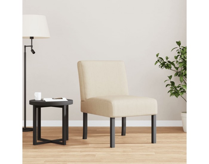 Sonata H Ниско кресло, кремаво, текстил