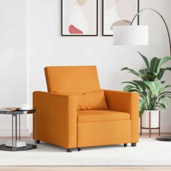 Sonata H Единичен диван легло Тъмножълто 90 x 165 x 87 см текстил - Мека мебел