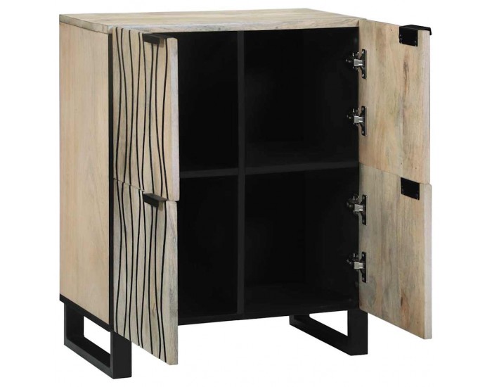 Sonata H Шкафове и стелажи за съхранение на медии Бял и черен