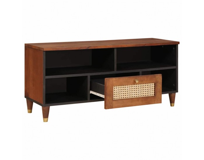 Sonata H Шкафове и стелажи за съхранение на медии с чекмедже Кафяво