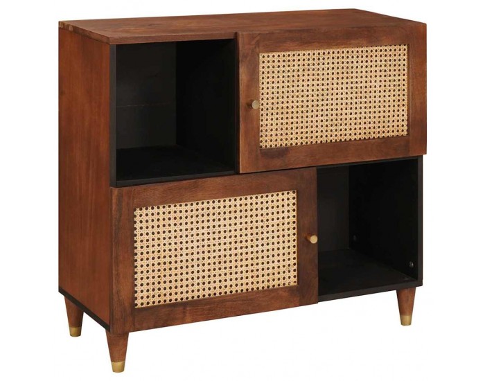 Sonata H Служебен шкаф Кафяво 80 x 33.5 x 75 см