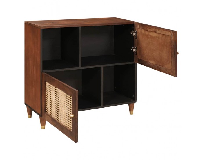 Sonata H Служебен шкаф Кафяво 80 x 33.5 x 75 см