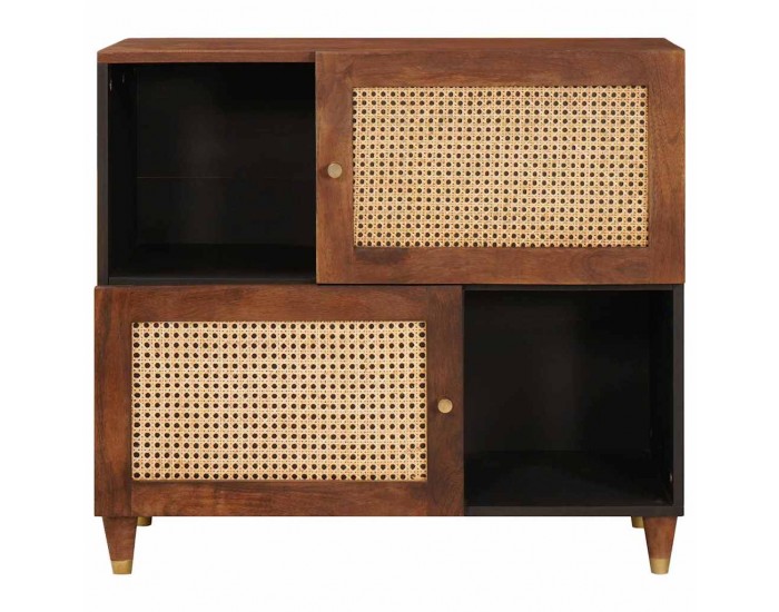 Sonata H Служебен шкаф Кафяво 80 x 33.5 x 75 см