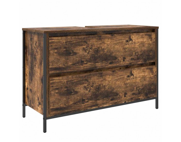 Sonata H Комплект мебели за баня 3 pcs Опушен дъб 90 x 34.5 x 60 см