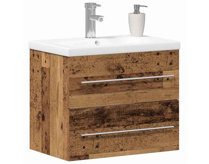 Sonata H Шкаф с мивка с чекмедже 2 pcs Старо дърво 60 x 38.5 x 48 cm