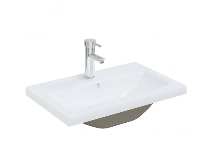 Sonata H Шкаф за мивка с врата Черен дъб 60 x 39 x 62 см Инженерно дърво