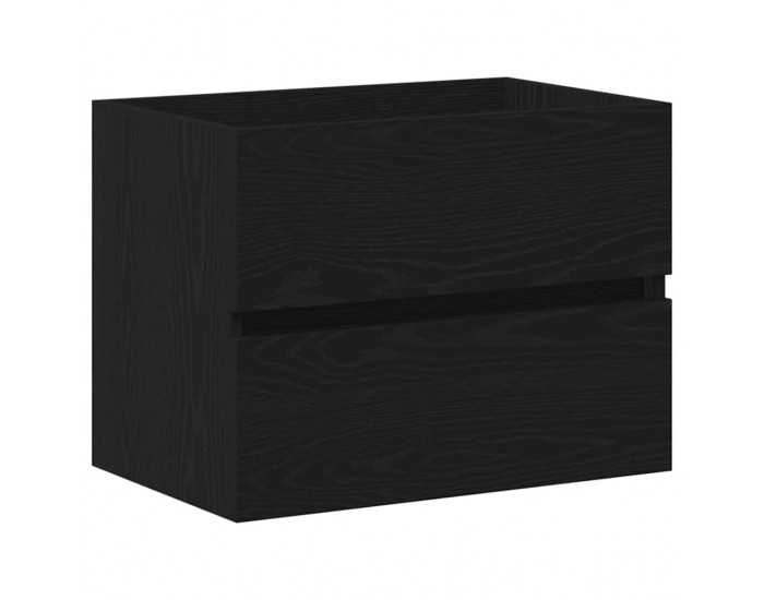 Sonata H Шкаф за мивка с врата Черен дъб 60 x 39 x 62 см Инженерно дърво