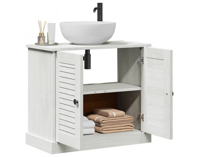 Sonata H Шкаф за мивка с рафт VIGO антично бяло 67.5 x 34 x 59 см