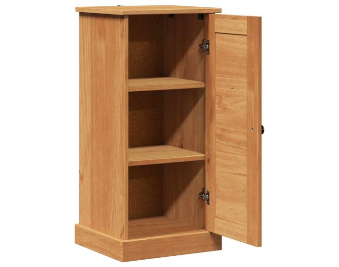 Sonata H Шкаф за баня с рафт с врата VIGO Меденокафяво 37 x 34 x 80 см