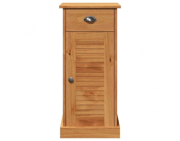 Sonata H Шкаф за баня с чекмедже VIGO Меденокафяво 37.5 x 34 x 80 см