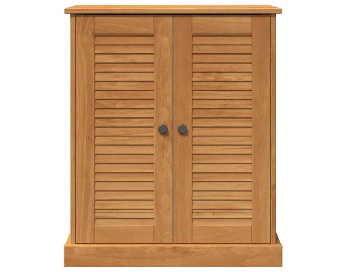 Sonata H Шкаф за баня Друг VIGO Кафяво Борово дърво масив