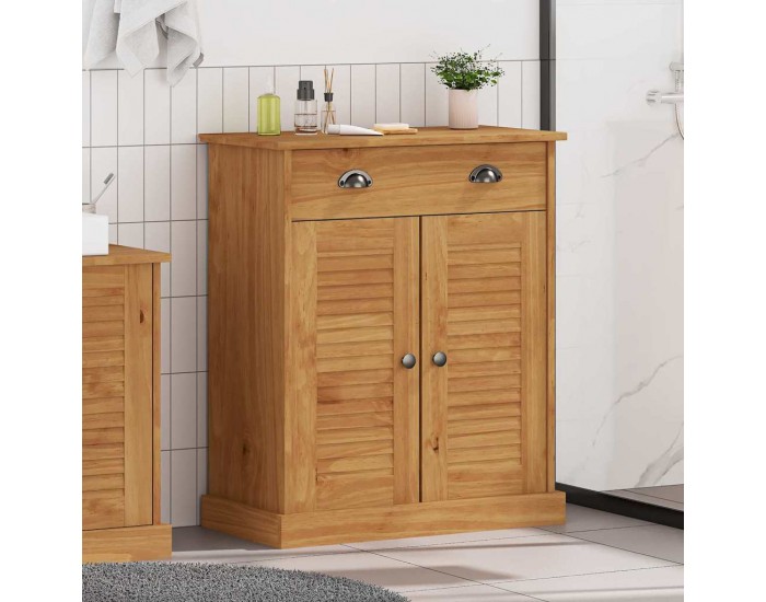 Sonata H Шкаф за баня със съхранение VIGO Меденокафяво 67.5 x 34 x 80 см