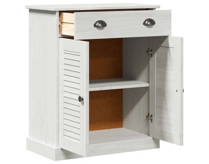 Sonata H Шкаф за баня VIGO Бяло 67.5 x 34 x 80 см Борово дърво масив