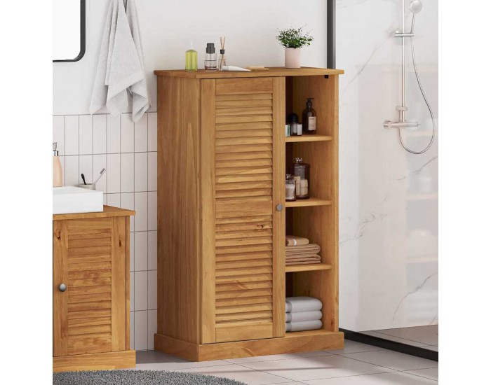 Sonata H Шкаф за баня VIGO Меденокафяво 67.5 x 34 x 110 см