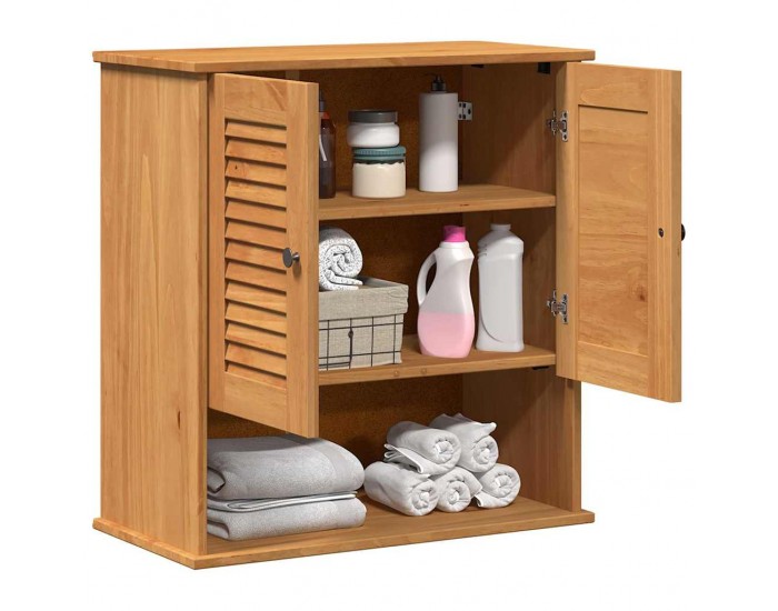 Sonata H Стенно Баня Кабинет VIGO Меденокафяво 67.5 x 34 x 71.5 см