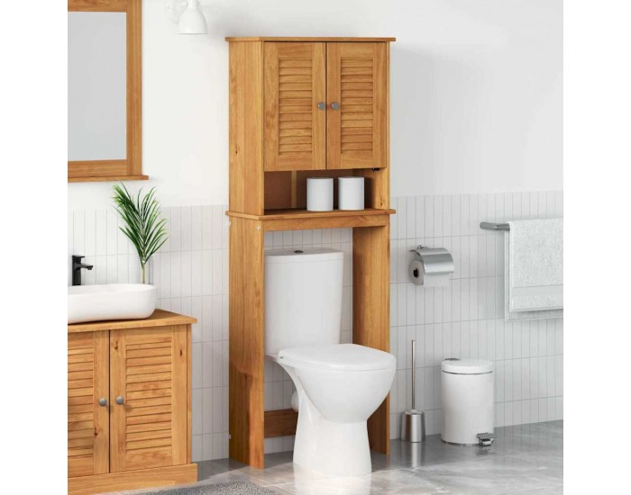 Sonata H Тоалетна Шкаф с рафт с врата VIGO Меденокафяво 60 x 27 x 161 см