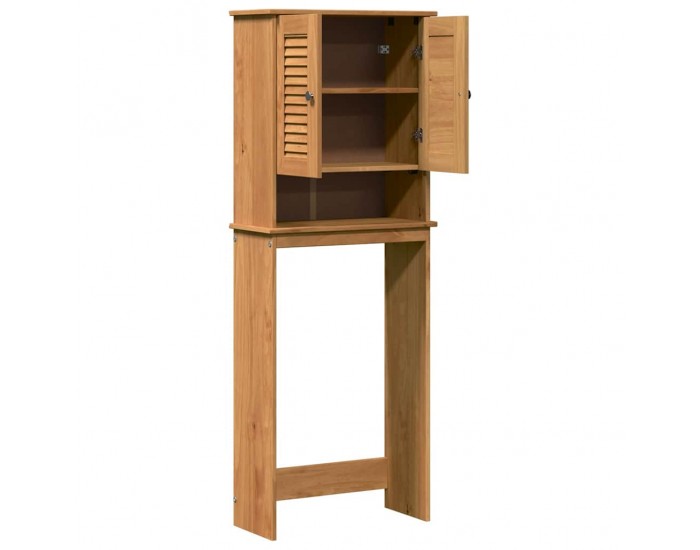 Sonata H Тоалетна Шкаф с рафт с врата VIGO Меденокафяво 60 x 27 x 161 см