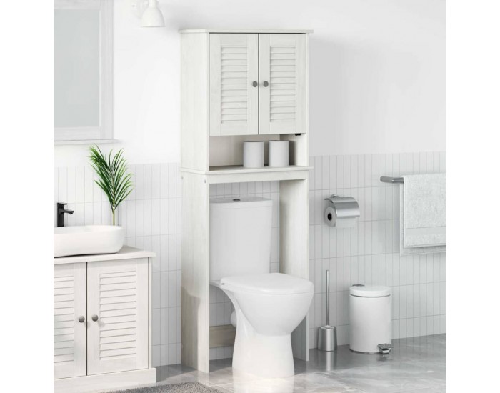 Sonata H Тоалетна Шкаф VIGO Бял 60 x 27 x 161 см Борово дърво масив