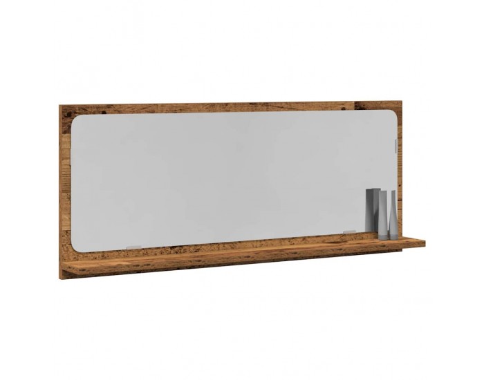 Sonata H Огледална рафт Старо дърво 90 x 10.5 x 37 cm Инженерно дърво