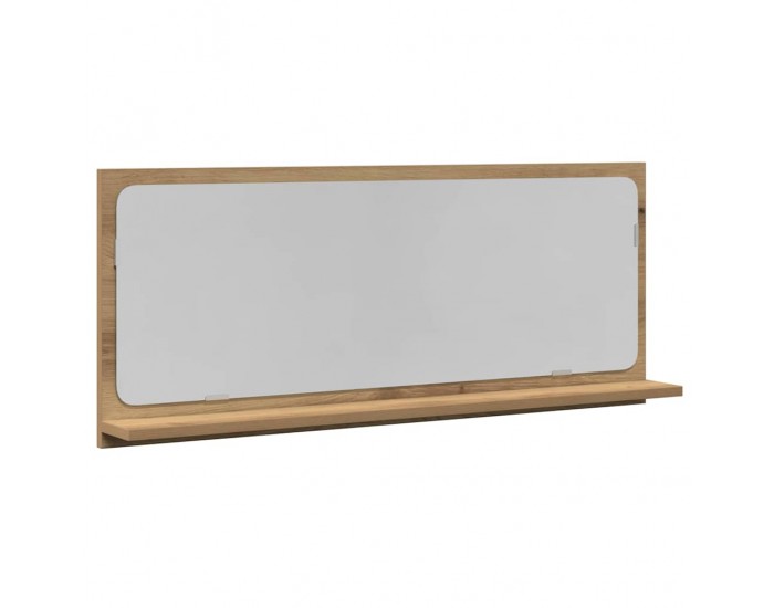 Sonata H Огледална рафт с рафт Занятчийски дъб 90 x 10.5 x 37 cm