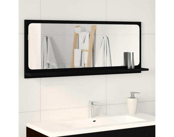 Sonata H Огледална рафт Черен дъб 90 x 10.5 x 37 cm Инженерно дърво