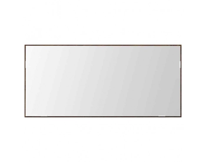 Sonata H Огледало за баня Кафяв дъб 80 x 8.5 x 37 см Инженерно дърво