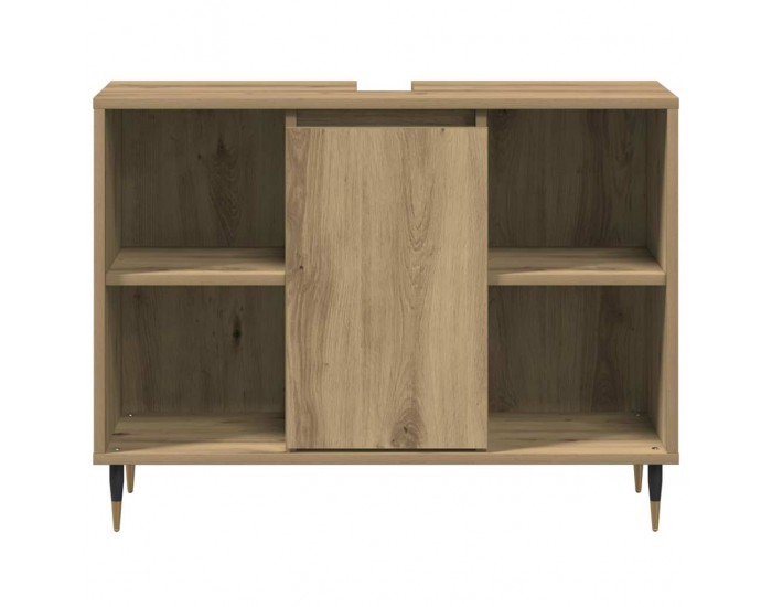 Sonata H Шкаф за баня с рафт дъб артизан 80 x 33 x 60 см Инженерно дърво