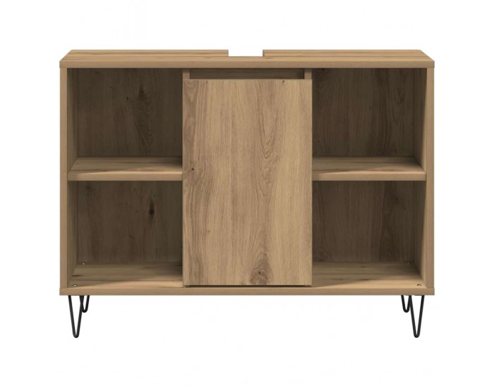 Sonata H Шкаф за баня с рафт дъб артизан 80 x 33 x 60 см Инженерно дърво