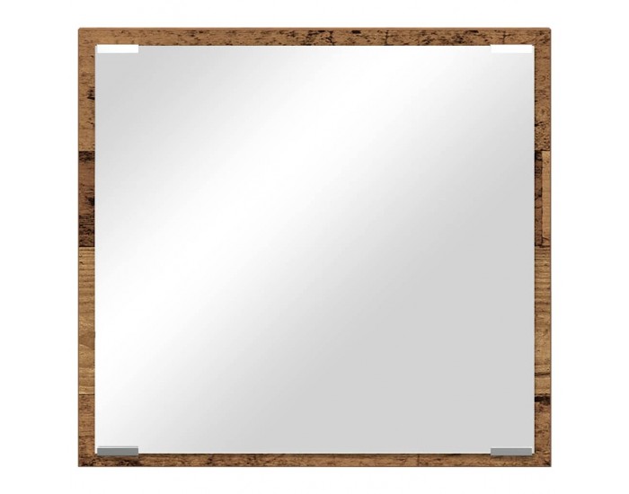 Sonata H LED огледало за баня с огледало Старо дърво 40 x 8.5 x 37 см