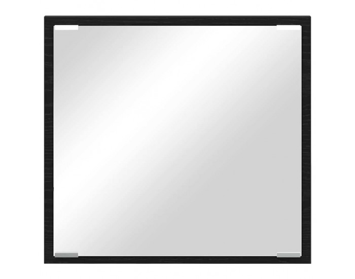 Sonata H LED огледало за баня Черен дъб 40 x 8.5 x 37 см Инженерно дърво