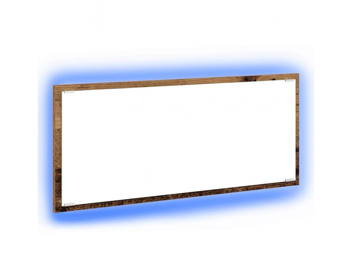 Sonata H Огледало Старо дърво 90 x 8.5 x 37 см Инженерно дърво