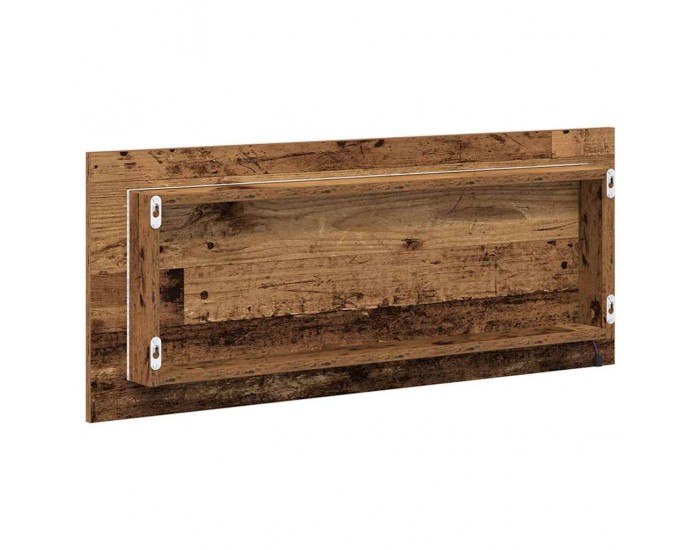 Sonata H Огледало Старо дърво 90 x 8.5 x 37 см Инженерно дърво