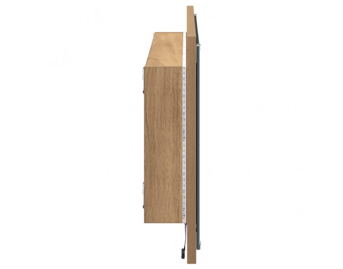 Sonata H Огледало дъб артизан 90 x 8.5 x 37 см Инженерно дърво