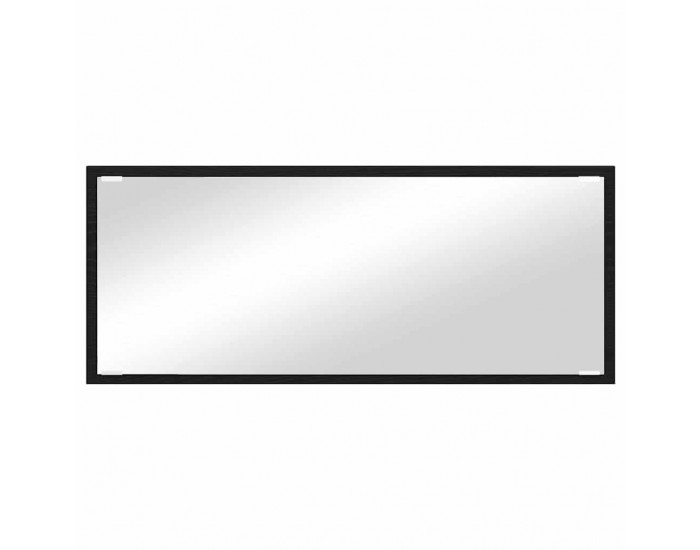 Sonata H Огледало с огледало Черен дъб 90 x 8.5 x 37 см Инженерно дърво