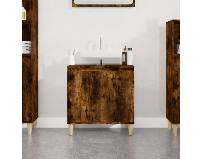 Sonata H Шкаф за мивка, опушен дъб, 58x33x60 см, инженерно дърво