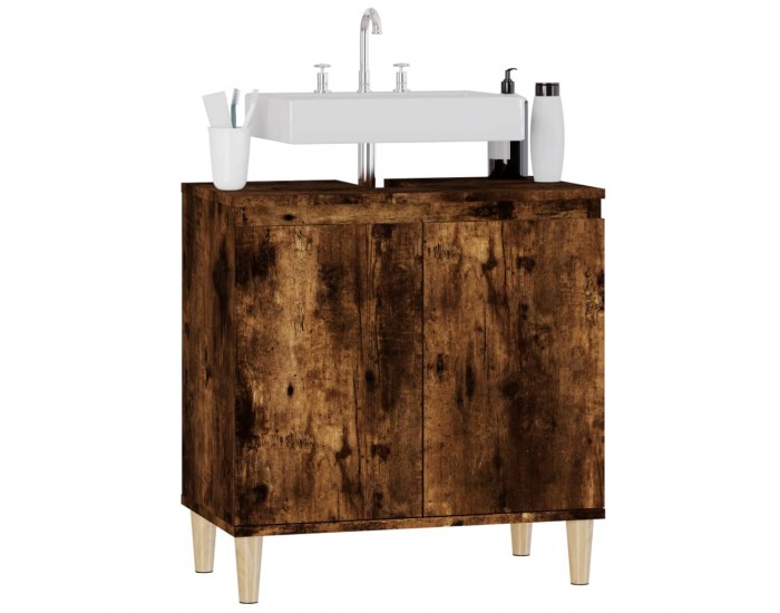 Sonata H Шкаф за мивка, опушен дъб, 58x33x60 см, инженерно дърво