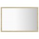 Sonata H LED огледало за баня, дъб сонома, 60x8,5x37 см, акрил