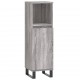 Sonata H Шкаф за баня, сив сонома, 30x30x100 см, инженерно дърво