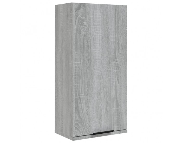 Sonata H Шкаф за баня за стенен монтаж, сив сонома, 32x20x67 см