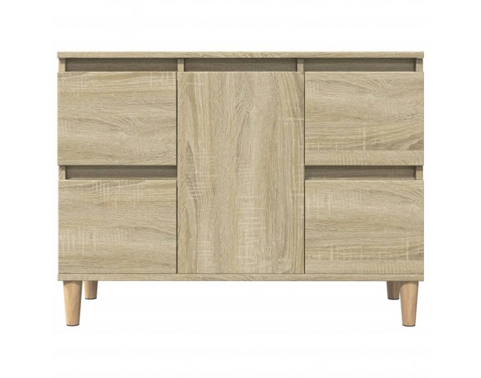 Sonata H Шкаф за мивка, дъб сонома, 80x33x60 см, инженерно дърво